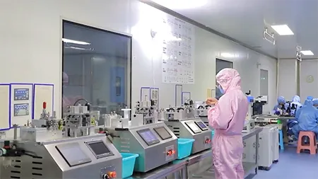 Cleanroom for Surgical Sutures